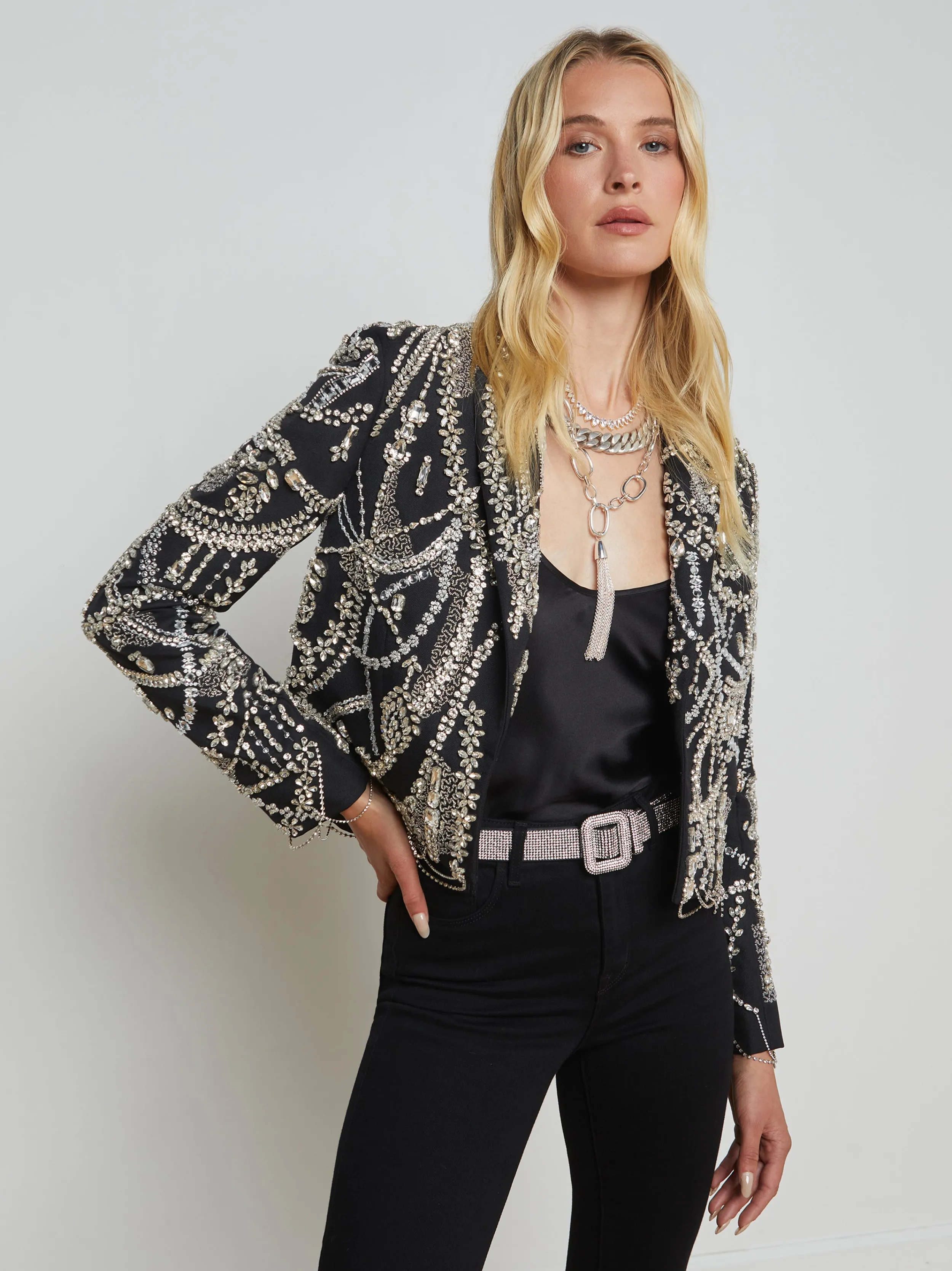 L'AGENCE BLAZER EN CRISTAL NOELY- Blazers Et Vestes