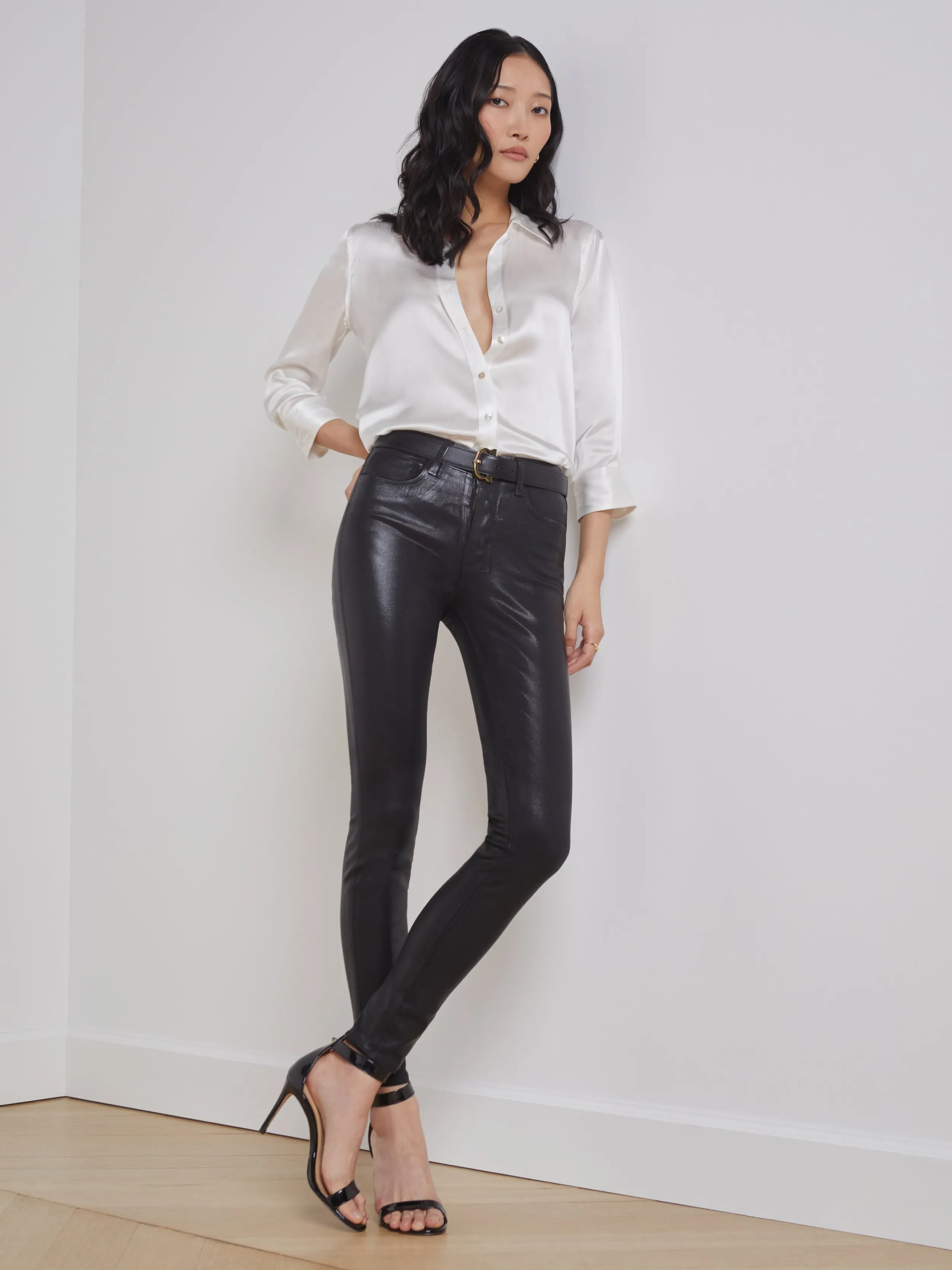 L'AGENCE JEAN SKINNY ENDUIT MARGUERITE- Jean Enduit | Essentiels