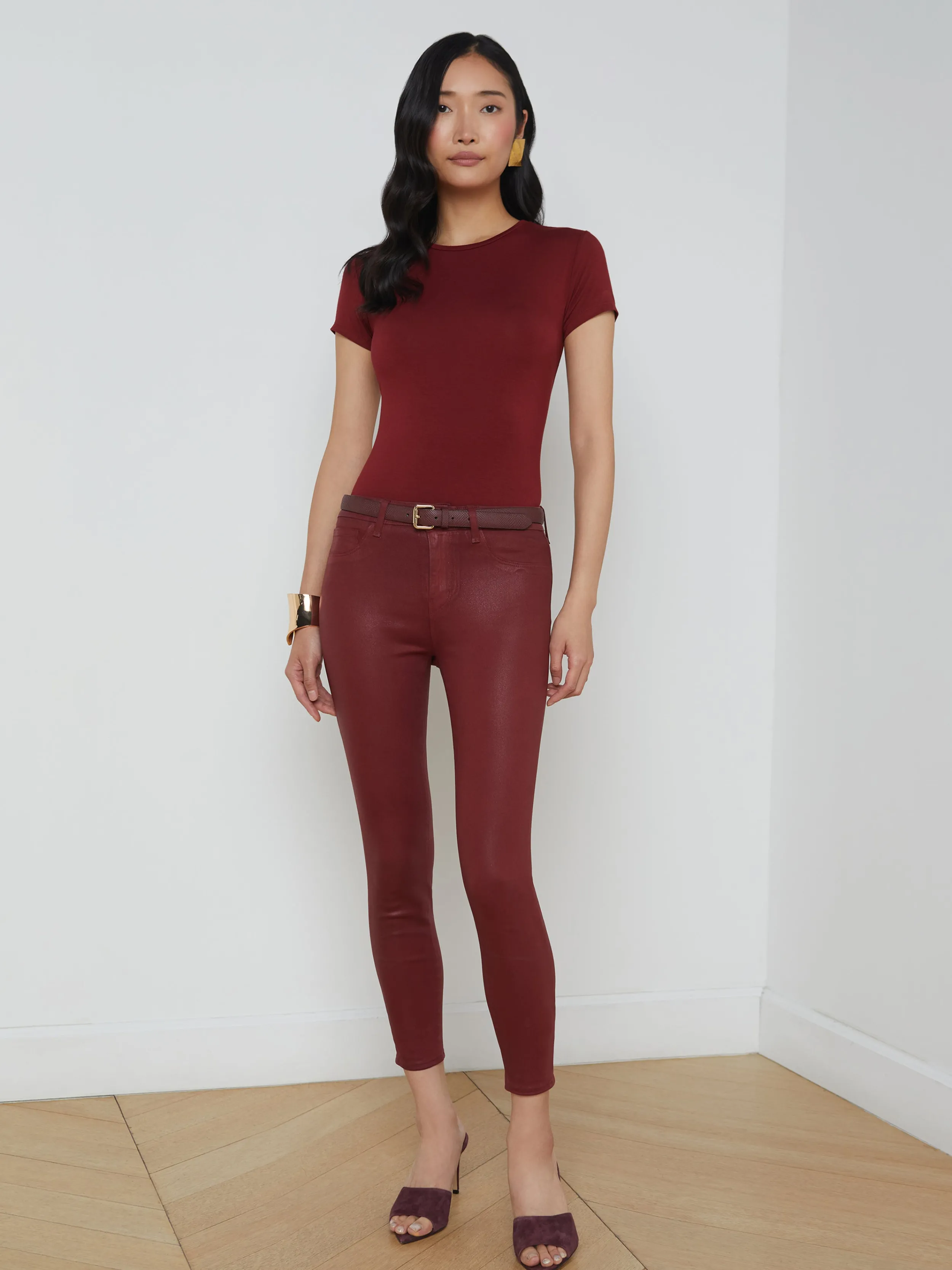 L'AGENCE JEAN SKINNY MARGOT ENDUIT- Jean Enduit