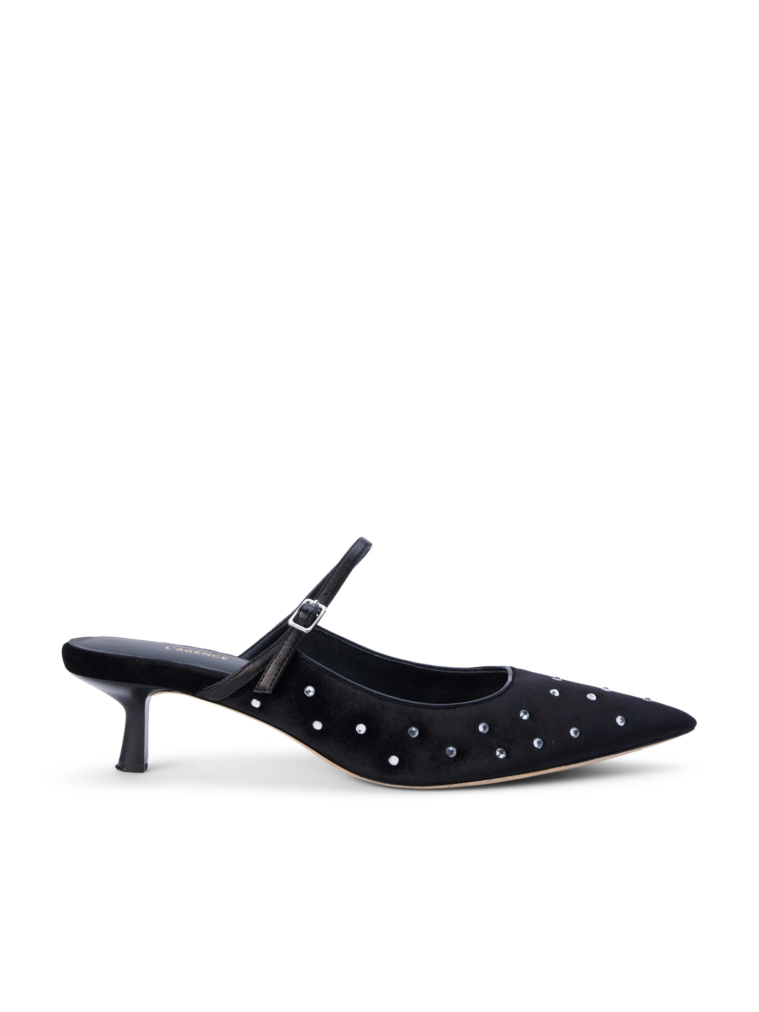 L'AGENCE MULE EN VELOURS EDITH- Talons