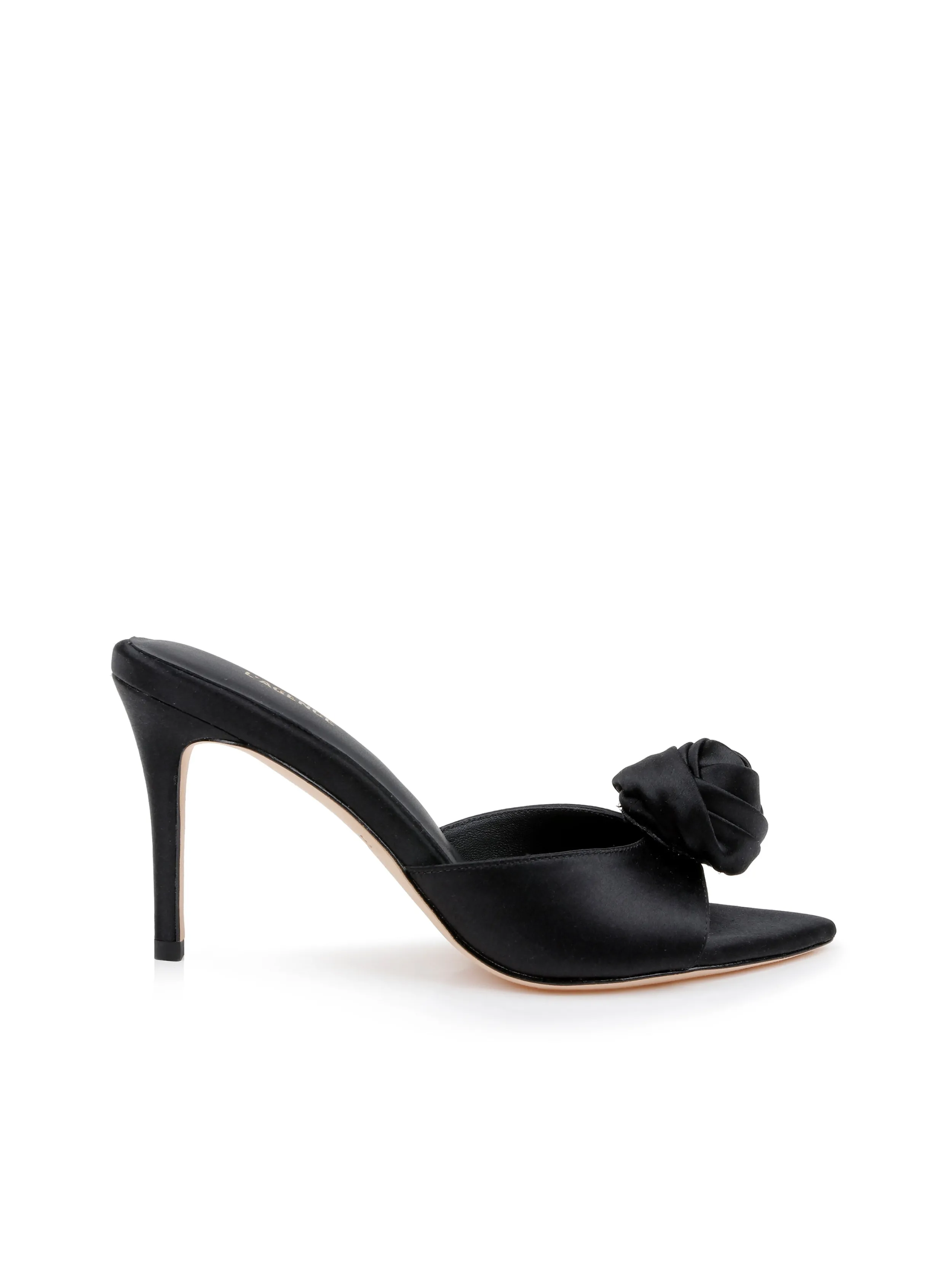 L'AGENCE SANDALE EN SATIN FELICE- Talons